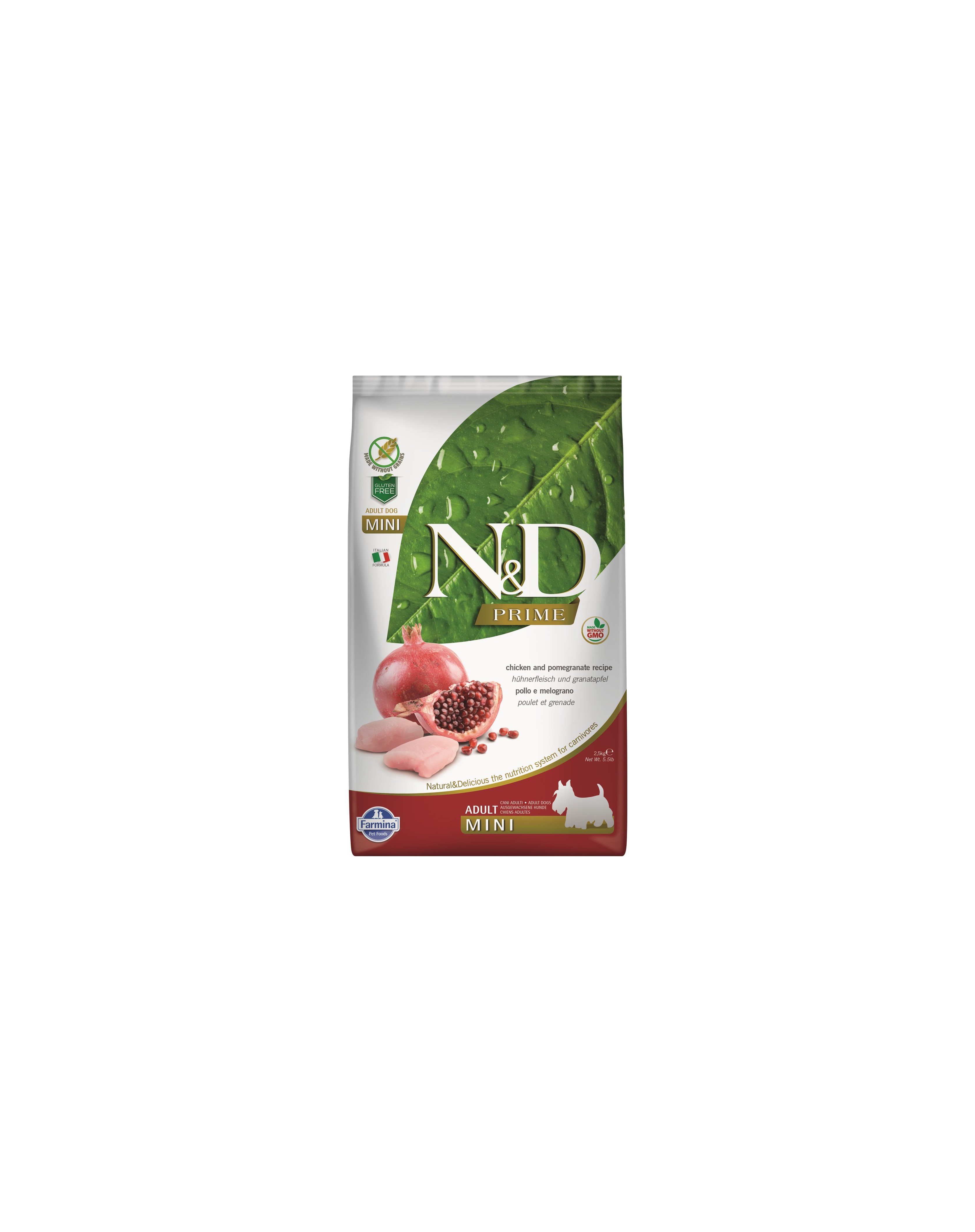 FARMINA N&D Prime Chicken & Pomegranate Adult Mini 7 kg :: Hund ...